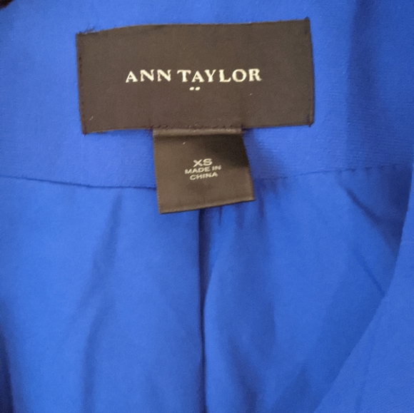 NWOT Ann Taylor Cobalt Blue Coat - Picture 3 of 5